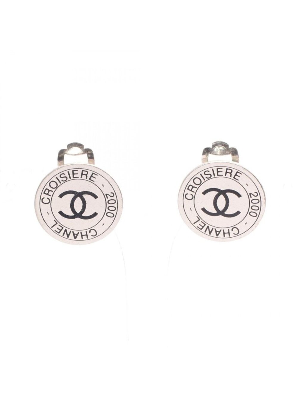 Chanel Earrings CC Logo Circle 00 C Croisiere